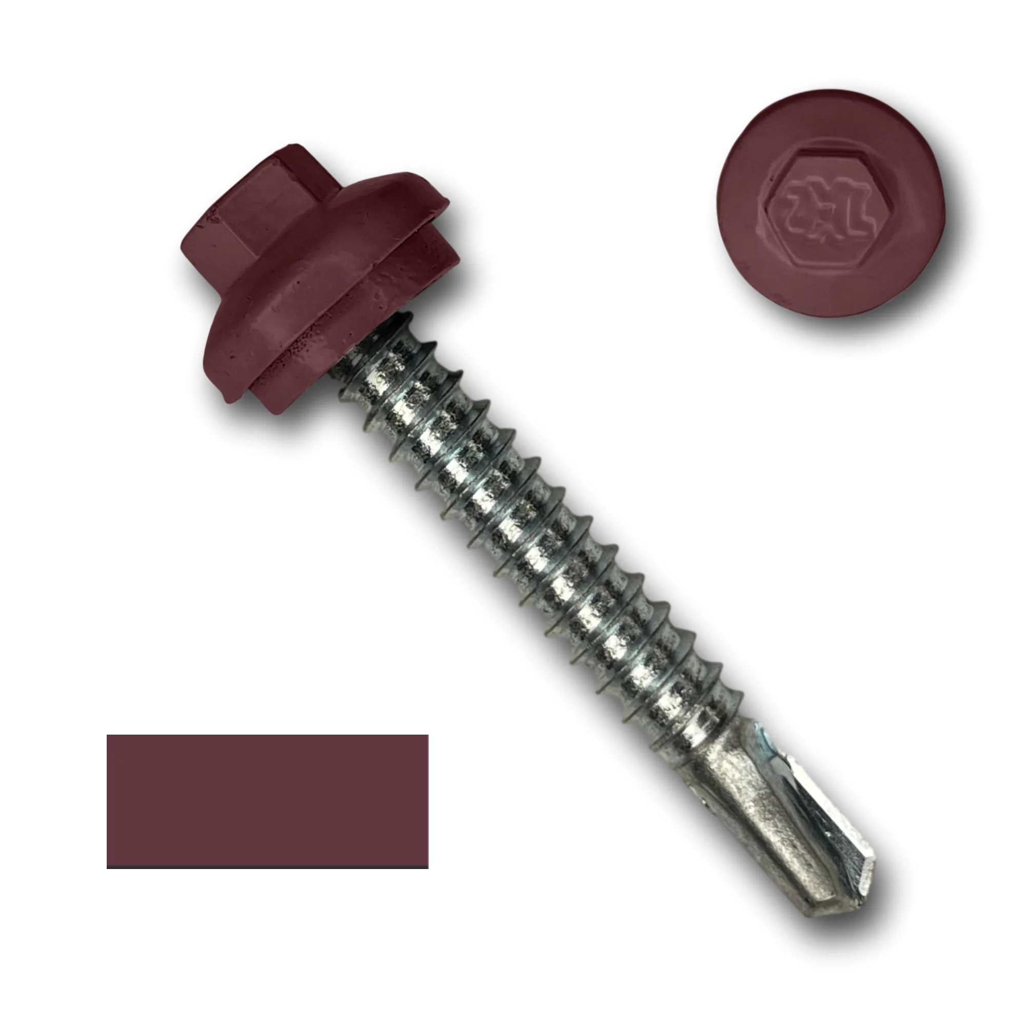 #12 x 1.5" ZXL Dome Cap Metal Building Screws (Metal-to-Metal) - Image 12