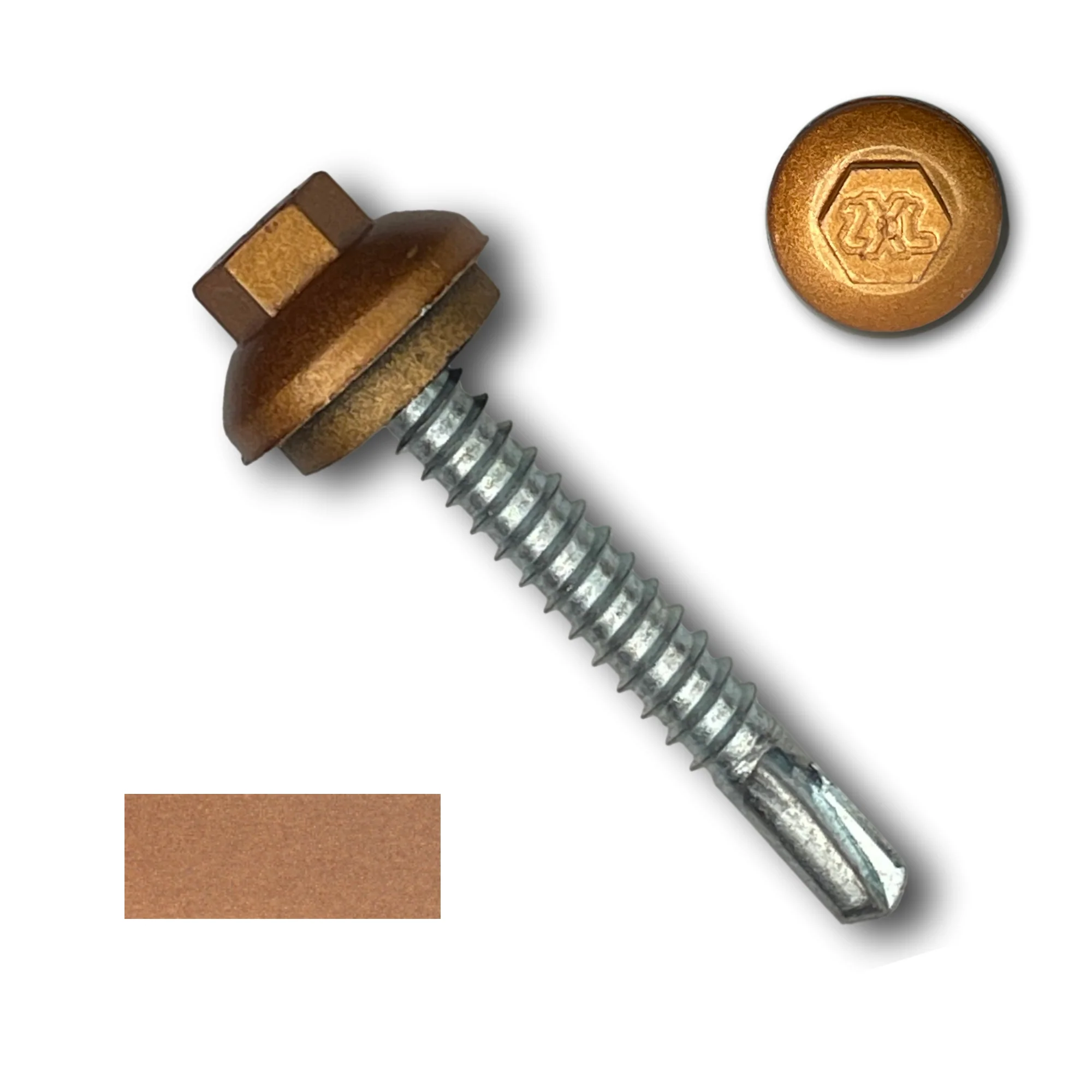 #12 x 1.5" ZXL Dome Cap Metal Building Screws (Metal-to-Metal) - Image 17