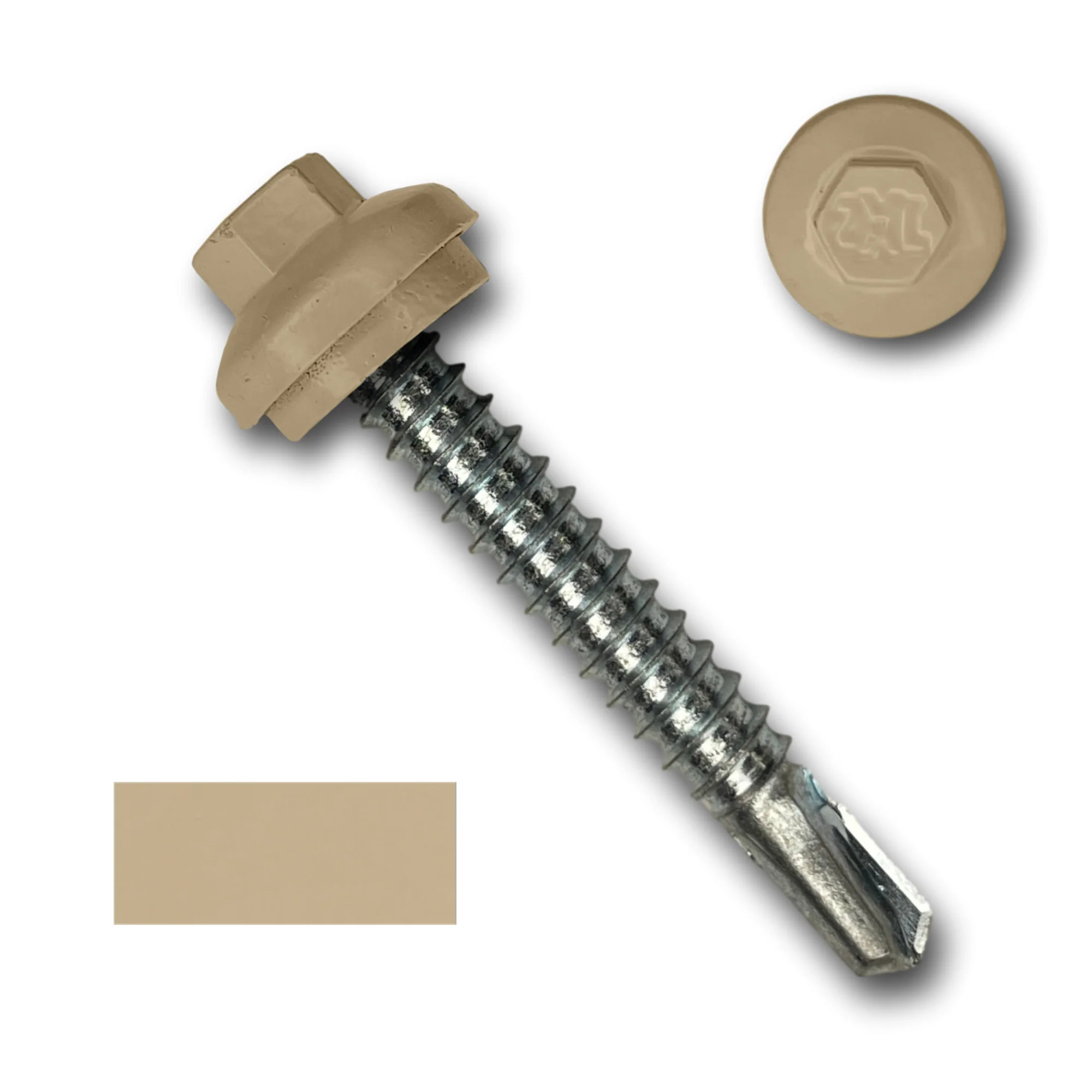 #12 x 1.5" ZXL Dome Cap Metal Building Screws (Metal-to-Metal) - Image 4