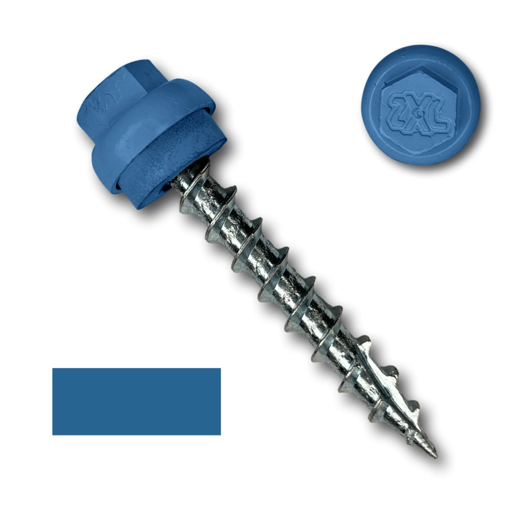 #12 x 1.5" ZXL Dome Cap Metal Roofing Screws (Metal-to-Wood) - Image 15
