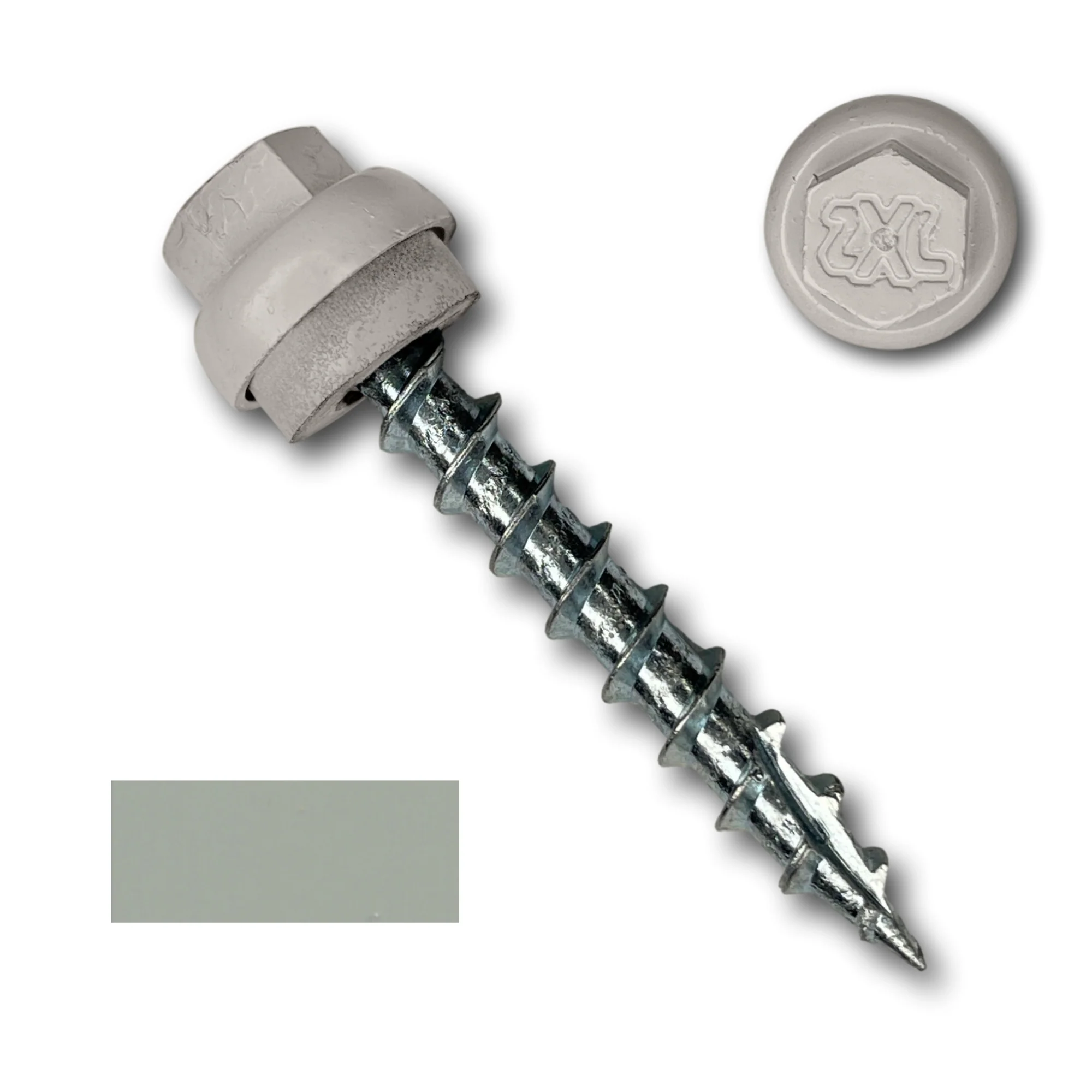 #12 x 1.5" ZXL Dome Cap Metal Roofing Screws (Metal-to-Wood) - Image 5
