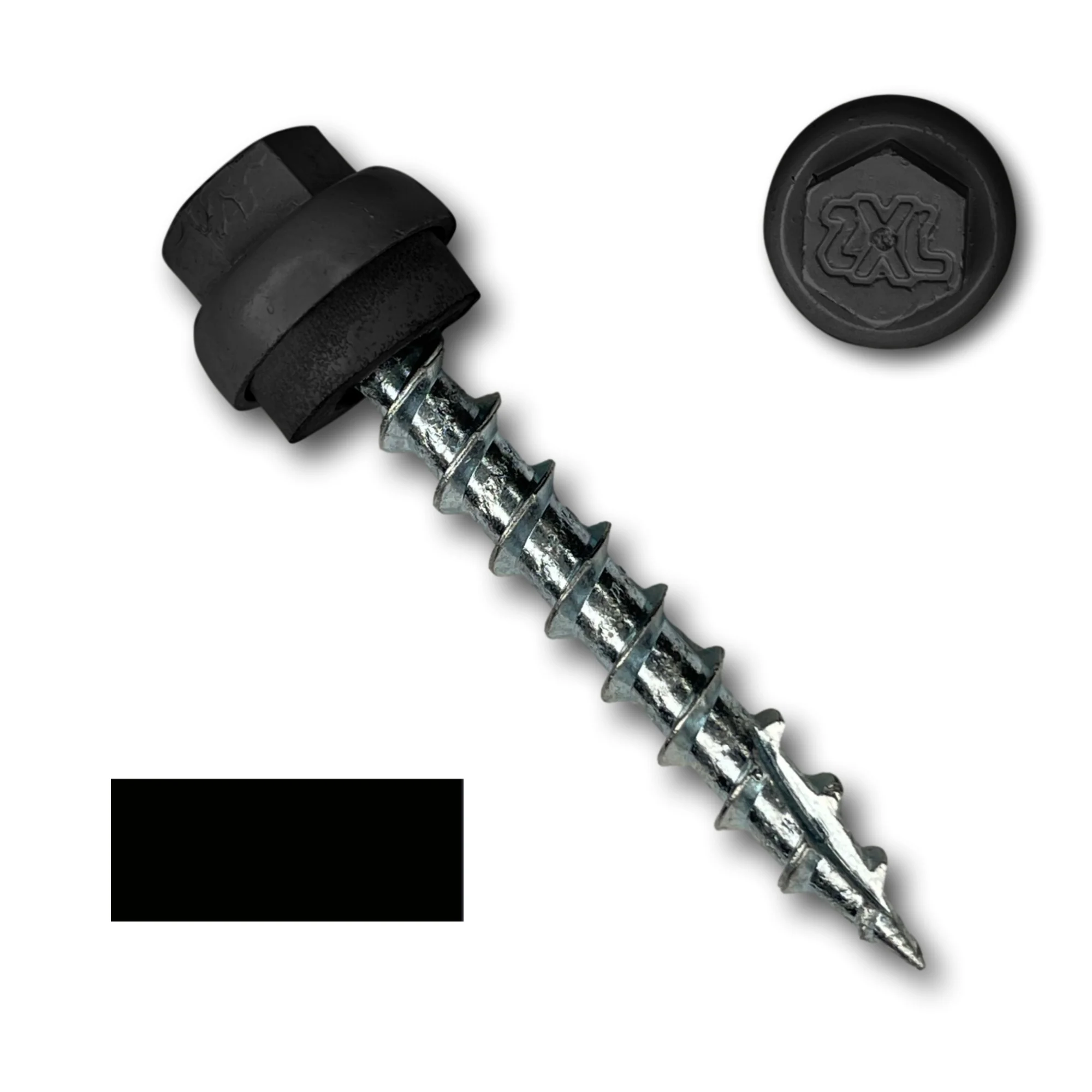 #12 x 1.5" ZXL Dome Cap Metal Roofing Screws (Metal-to-Wood) - Image 9