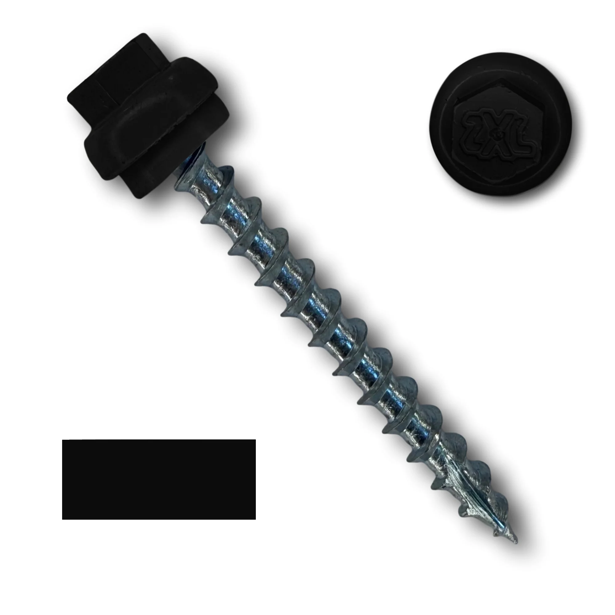 #12 x 2" ZXL Dome Cap Metal Roofing Screws (Metal-to-Wood) - Image 11