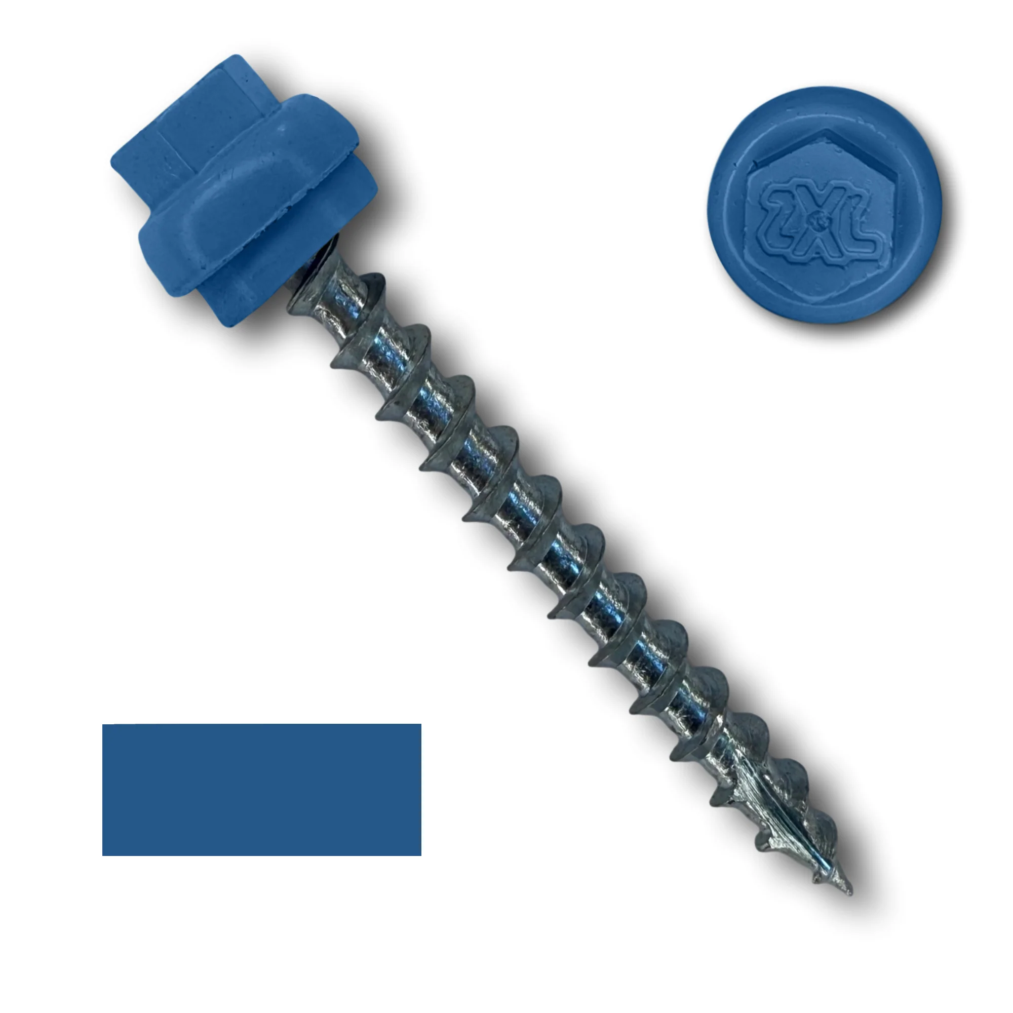 #12 x 2" ZXL Dome Cap Metal Roofing Screws (Metal-to-Wood) - Image 17