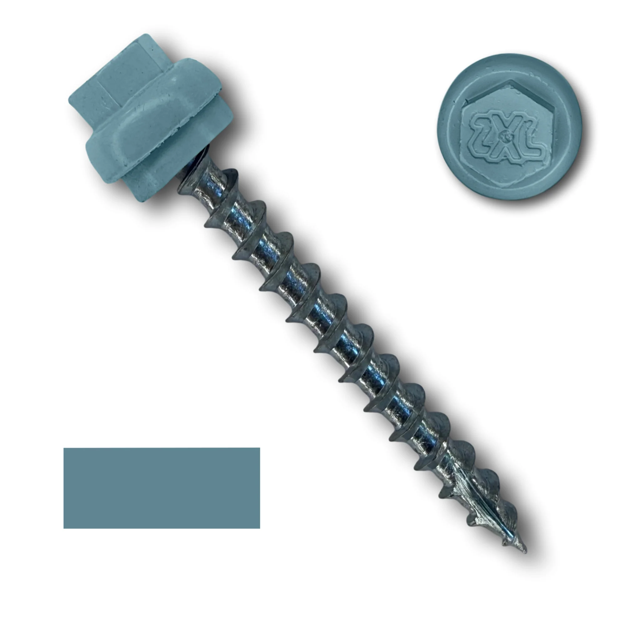#12 x 2" ZXL Dome Cap Metal Roofing Screws (Metal-to-Wood) - Image 18
