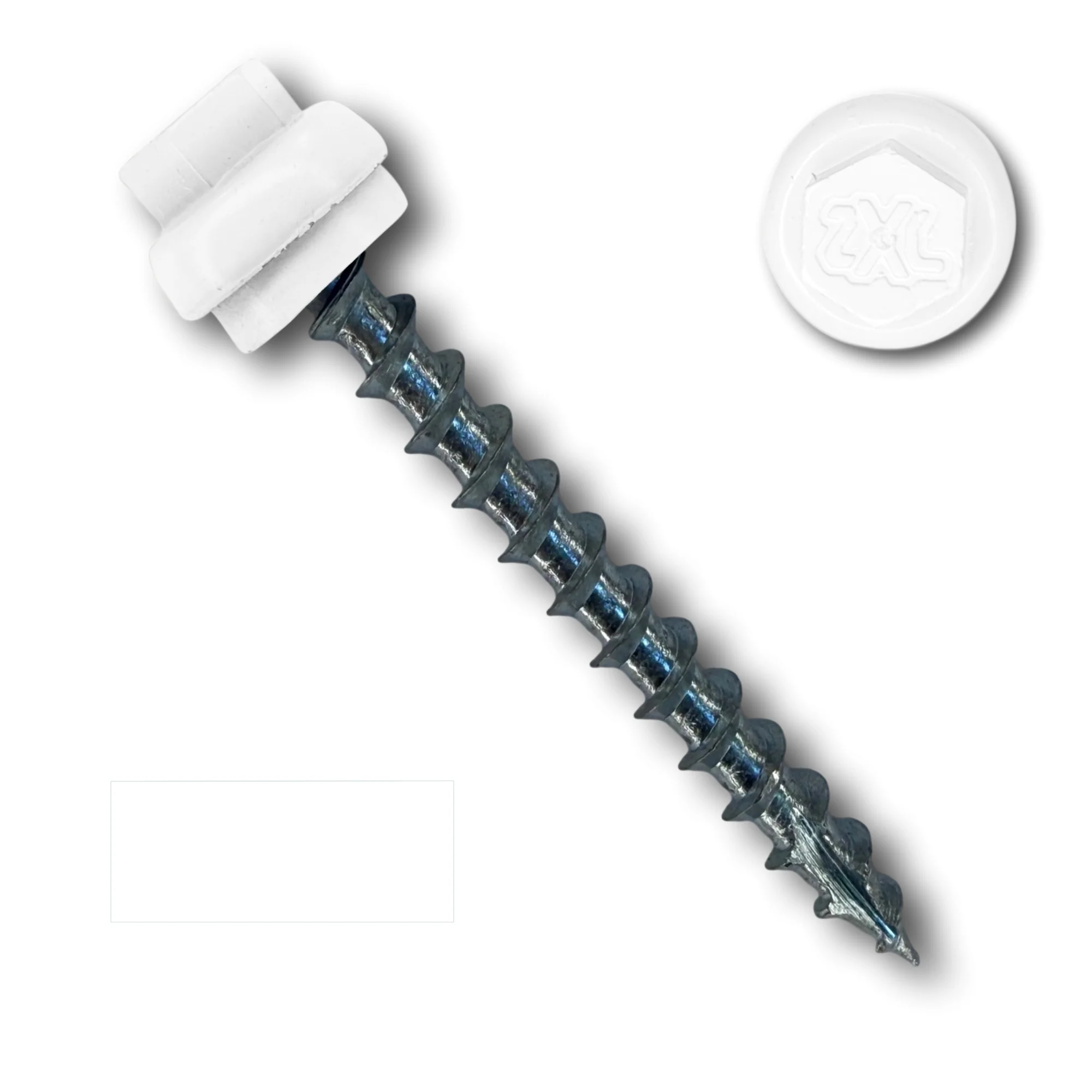 #12 x 2" ZXL Dome Cap Metal Roofing Screws (Metal-to-Wood) - Image 4