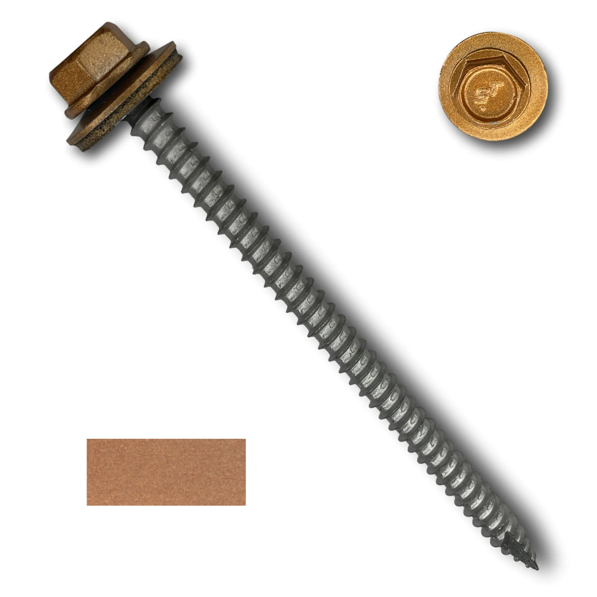 #14 Metal Roofing Screws (Metal-to-Wood) - Image 51