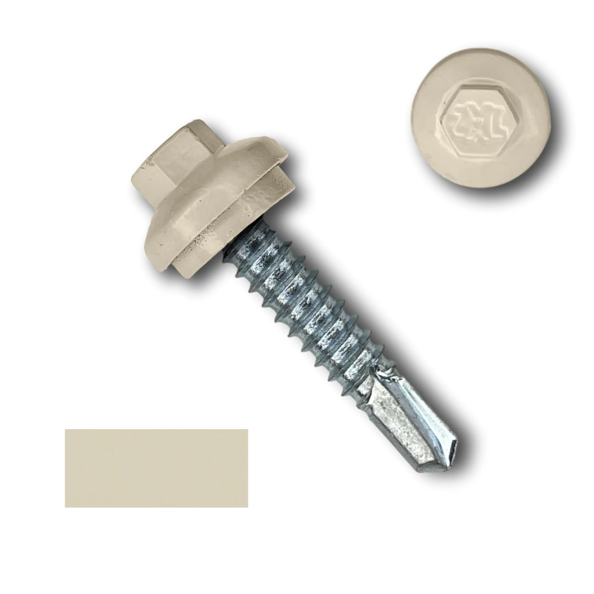 #14 x 1.25" ZXL Dome Cap Metal Building Screws (Metal-to-Metal) - Image 3