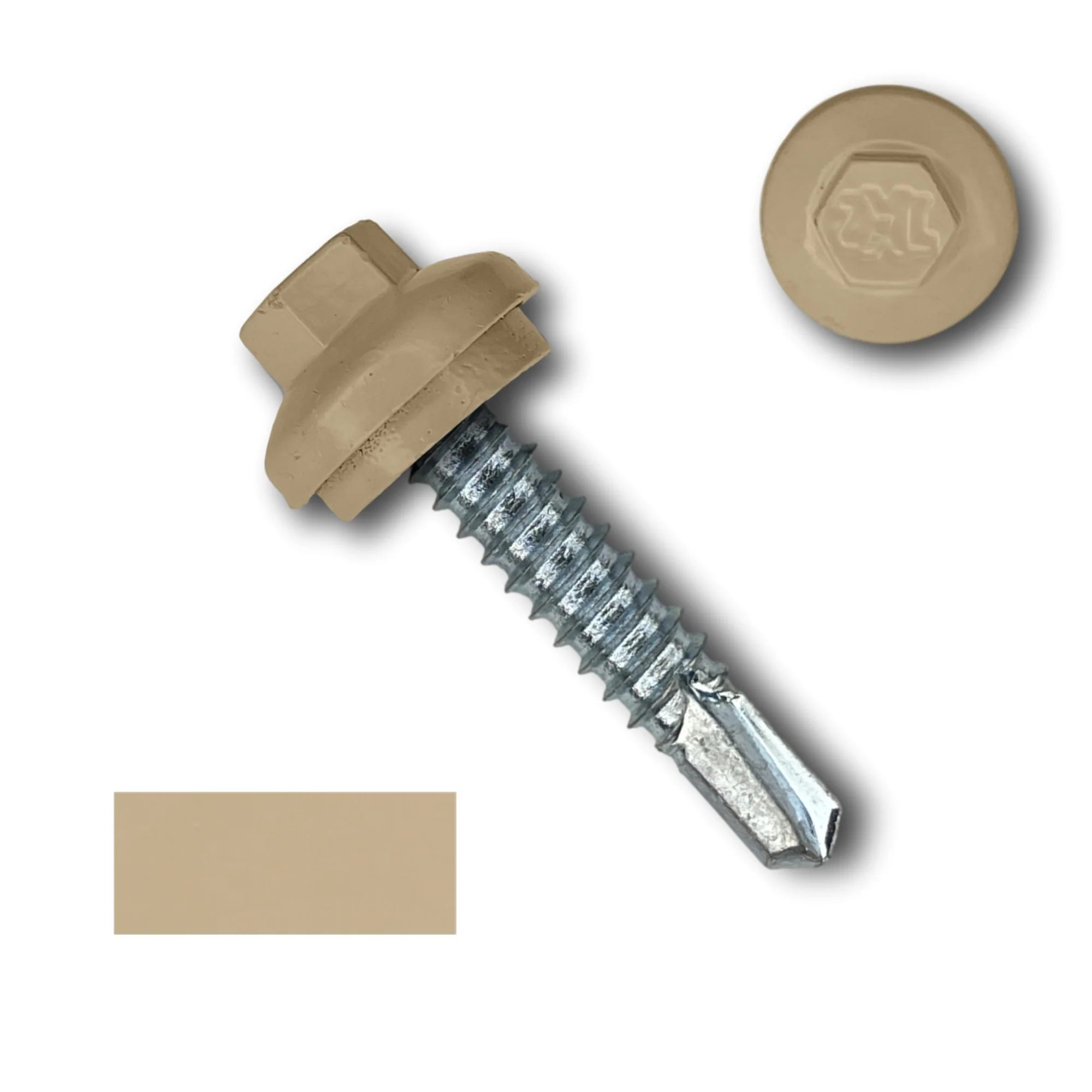 #14 x 1.25" ZXL Dome Cap Metal Building Screws (Metal-to-Metal) - Image 4