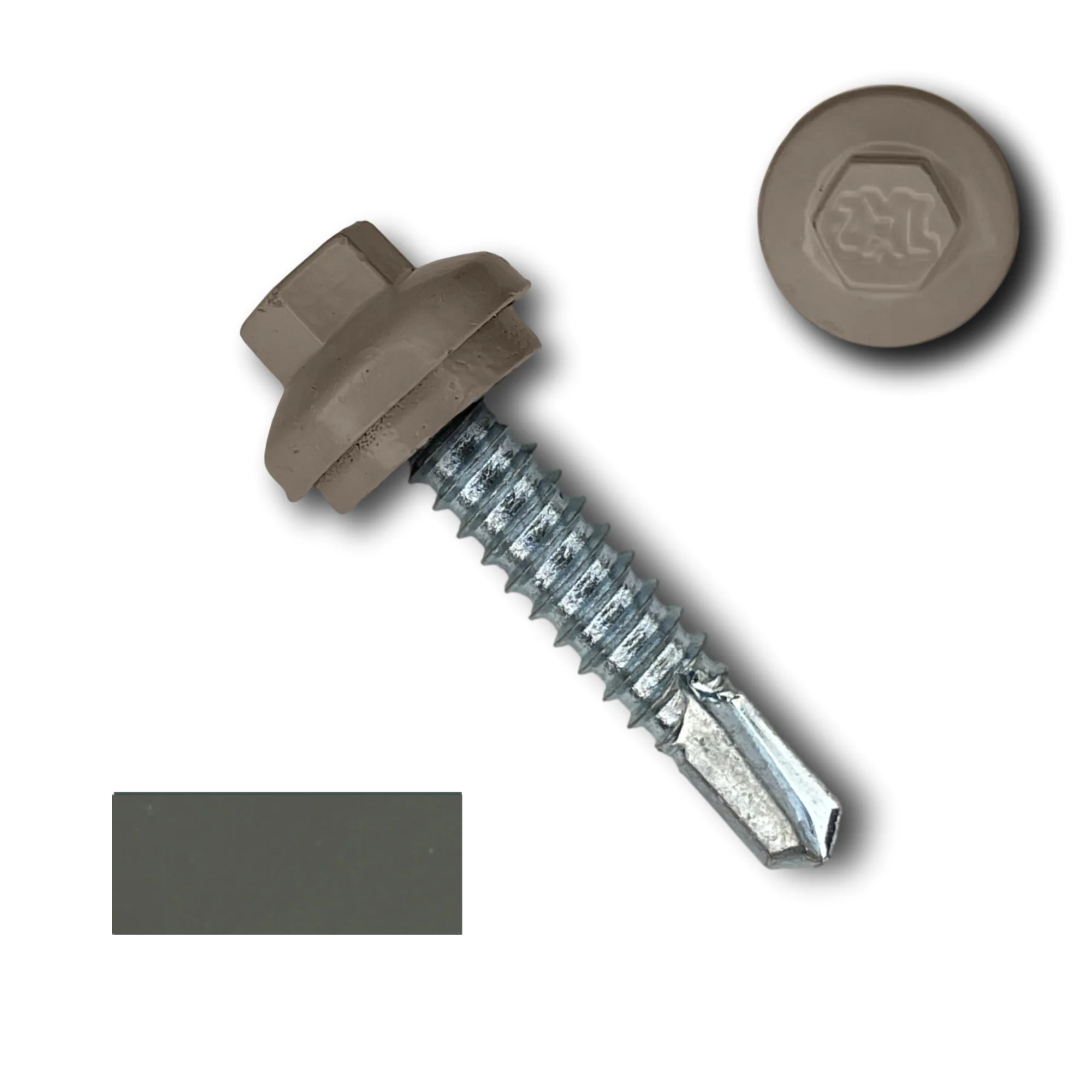 #14 x 1.25" ZXL Dome Cap Metal Building Screws (Metal-to-Metal) - Image 7