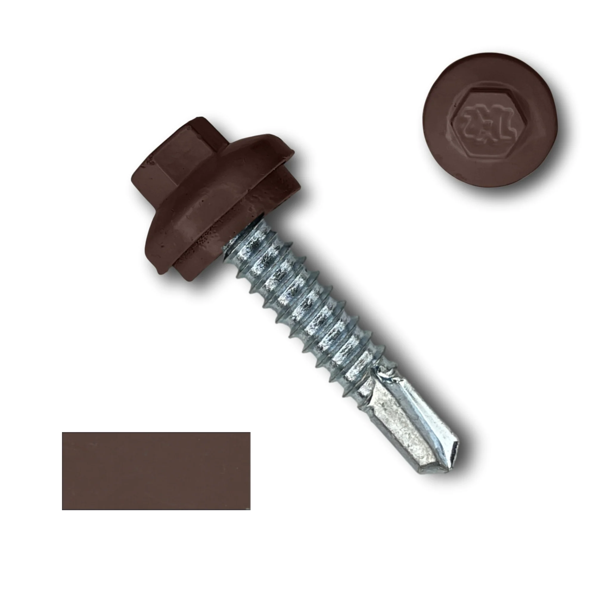 #14 x 1.25" ZXL Dome Cap Metal Building Screws (Metal-to-Metal) - Image 8