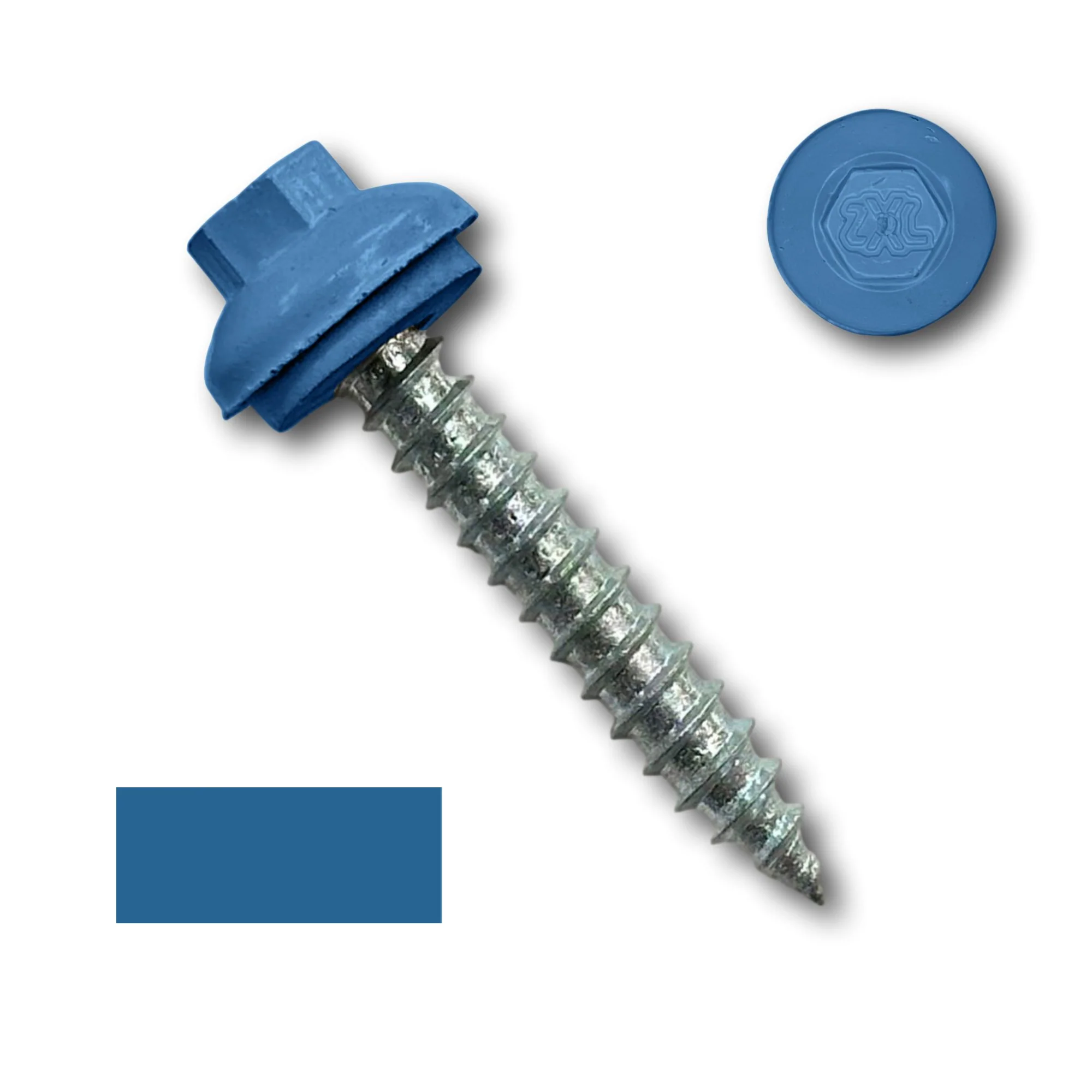 #14 x 1.5" ZXL Dome Cap Metal Roofing Screw (Metal-to-Wood) - Image 15