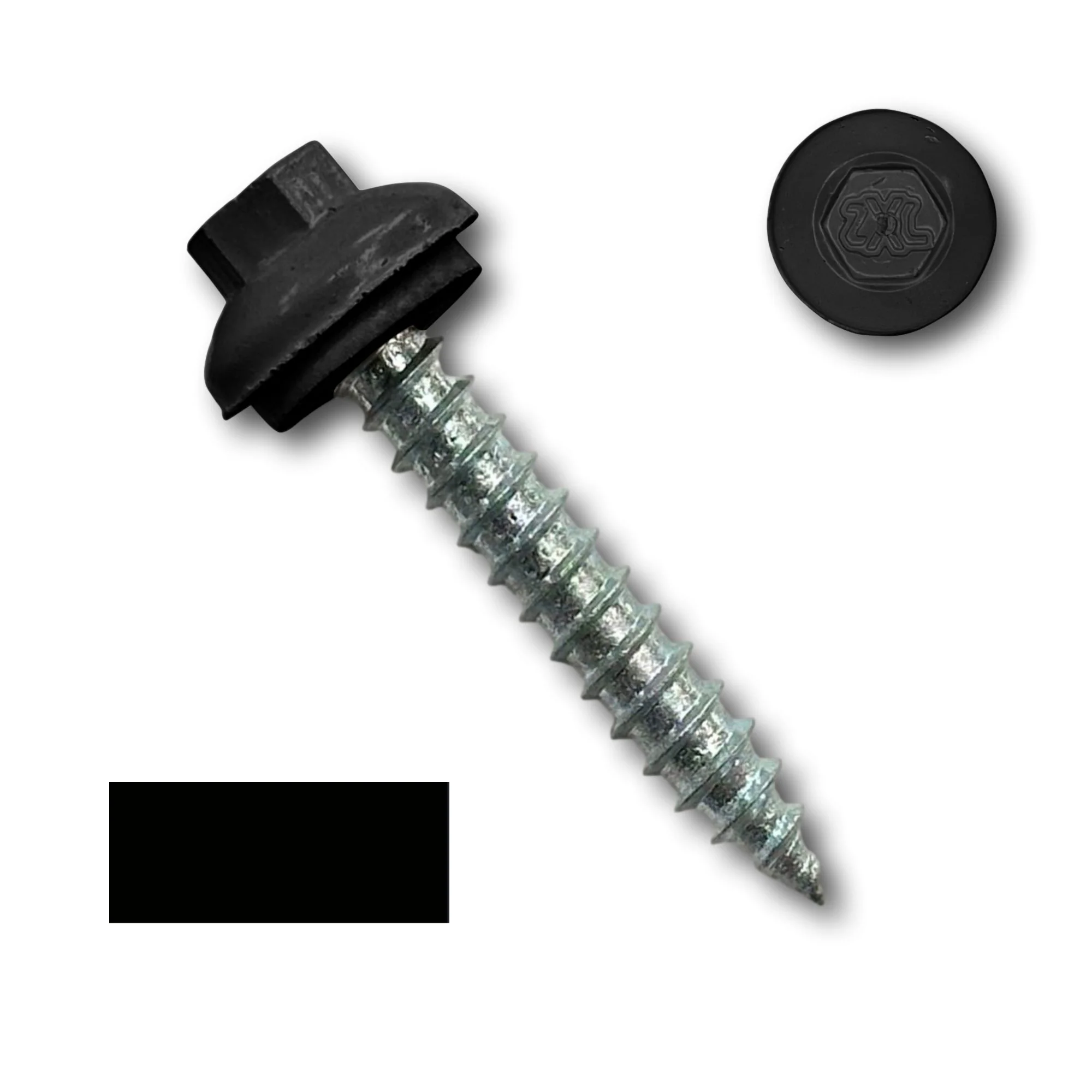 #14 x 1.5" ZXL Dome Cap Metal Roofing Screw (Metal-to-Wood) - Image 9