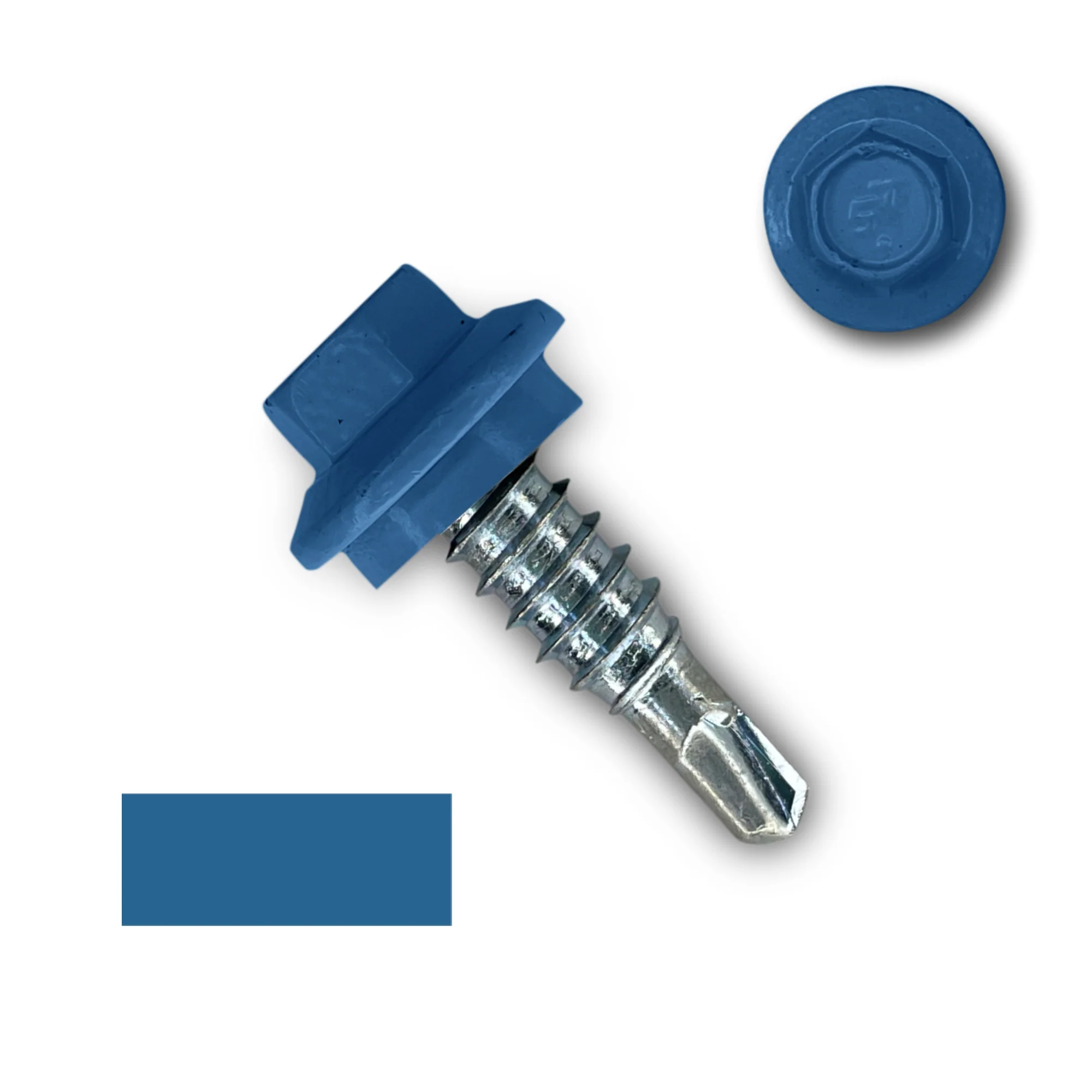 #14 x 7/8" Stitch Lap Metal Building Screws - Image 15