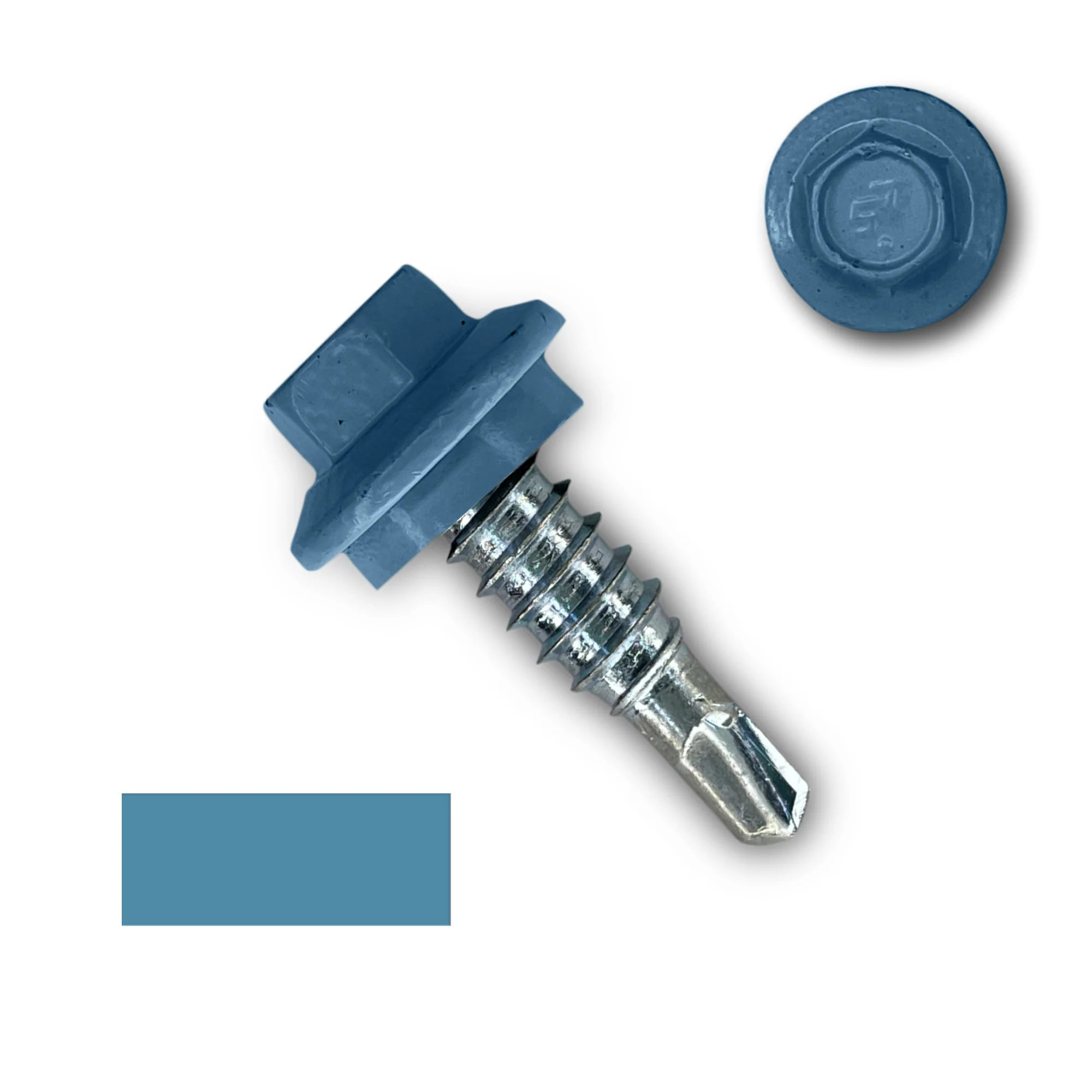 #14 x 7/8" Stitch Lap Metal Building Screws - Image 16
