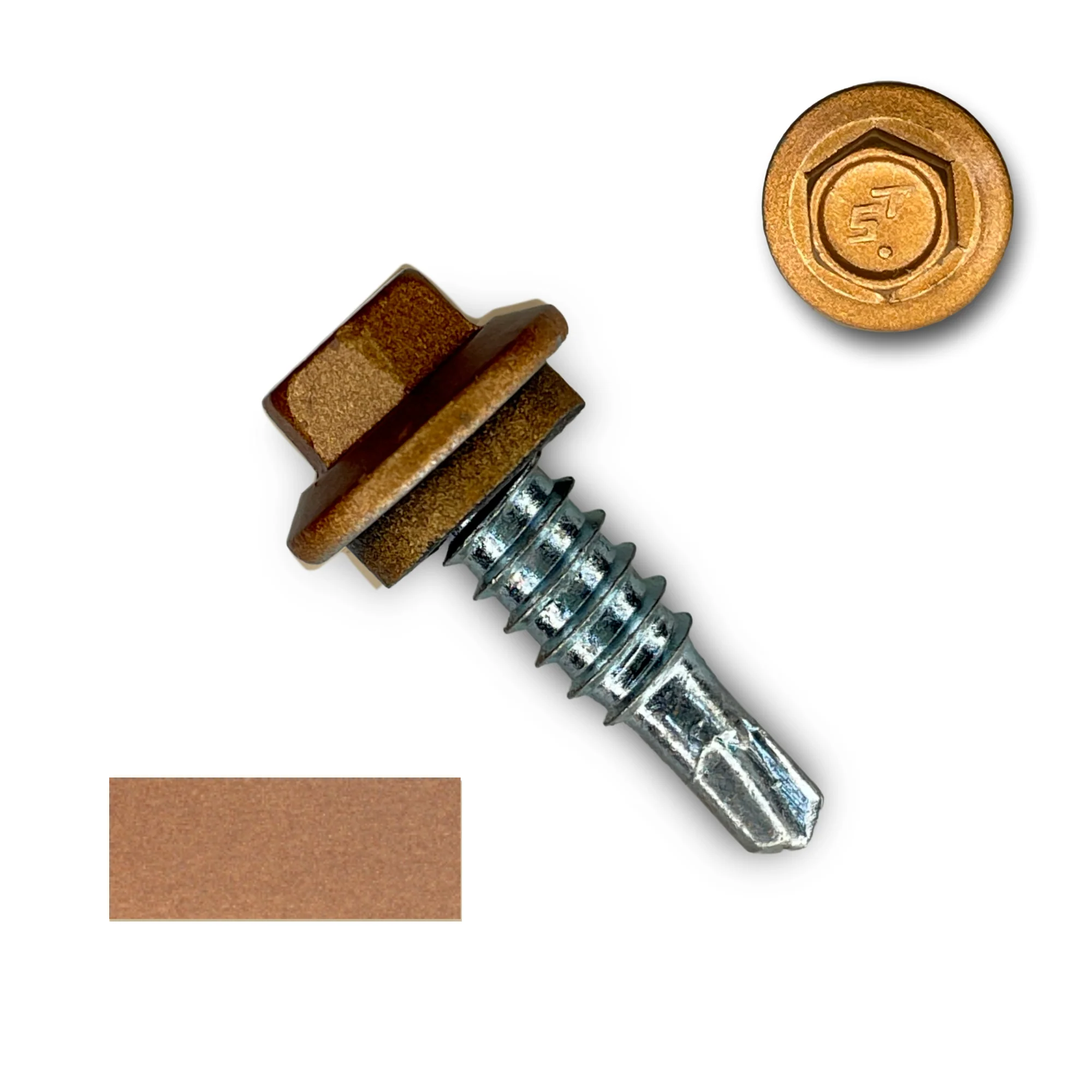#14 x 7/8" Stitch Lap Metal Building Screws - Image 17