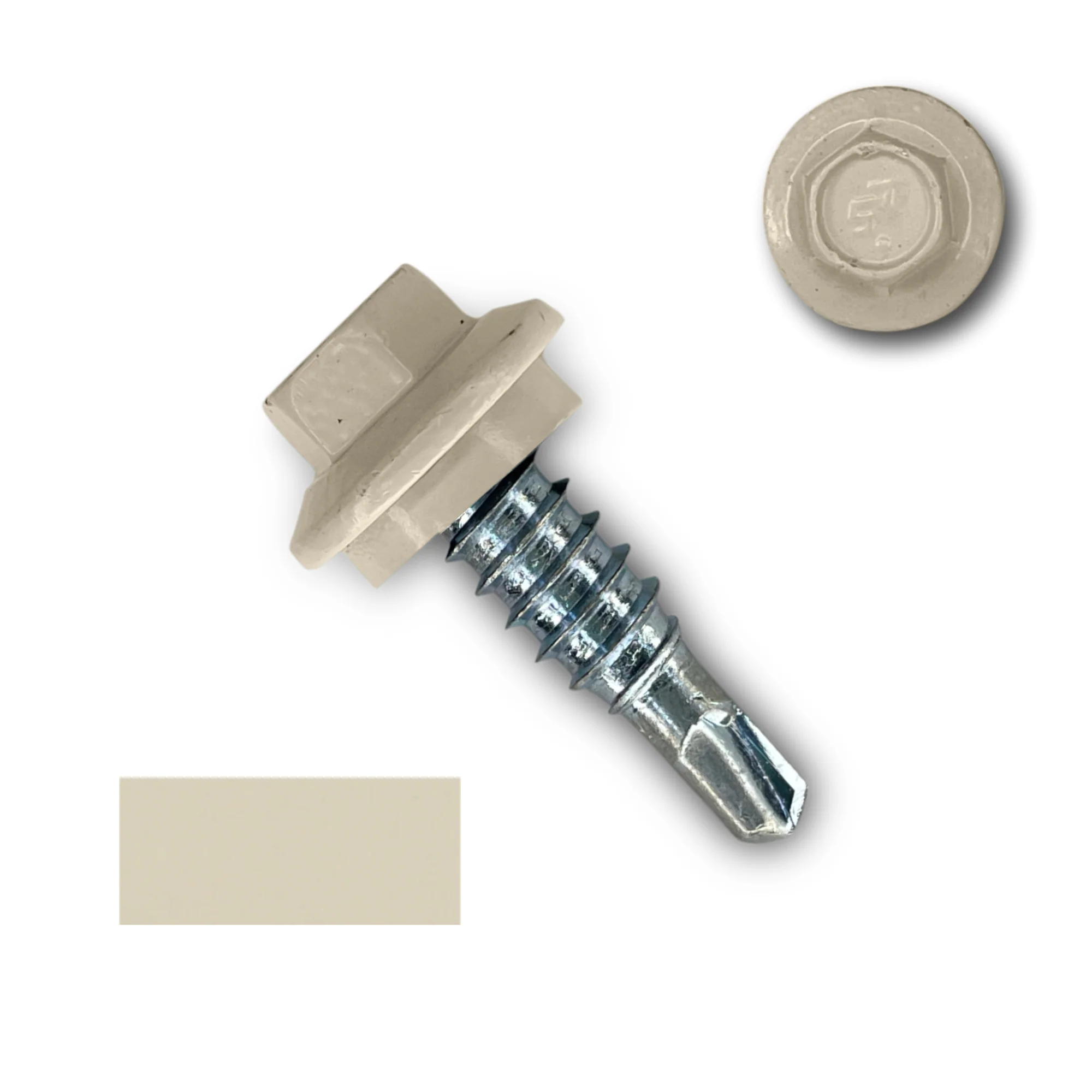 #14 x 7/8" Stitch Lap Metal Building Screws - Image 3