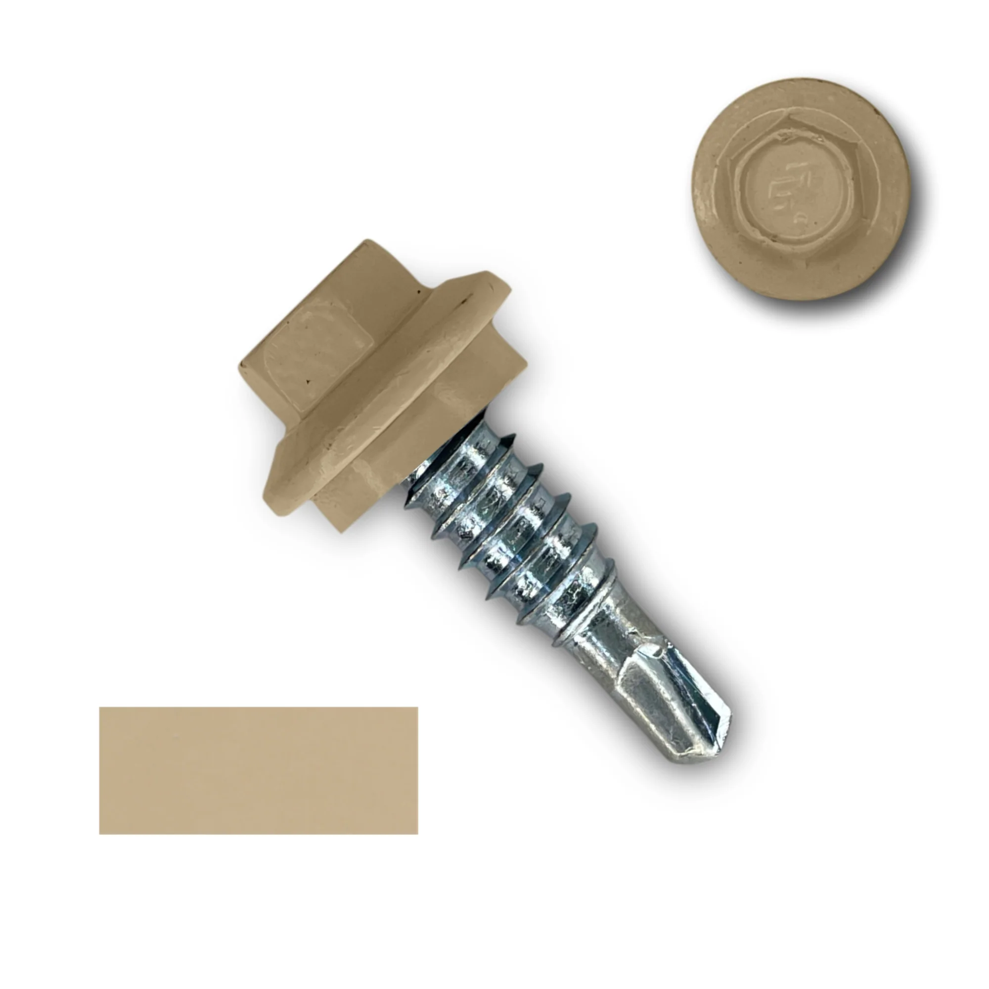 #14 x 7/8" Stitch Lap Metal Building Screws - Image 4