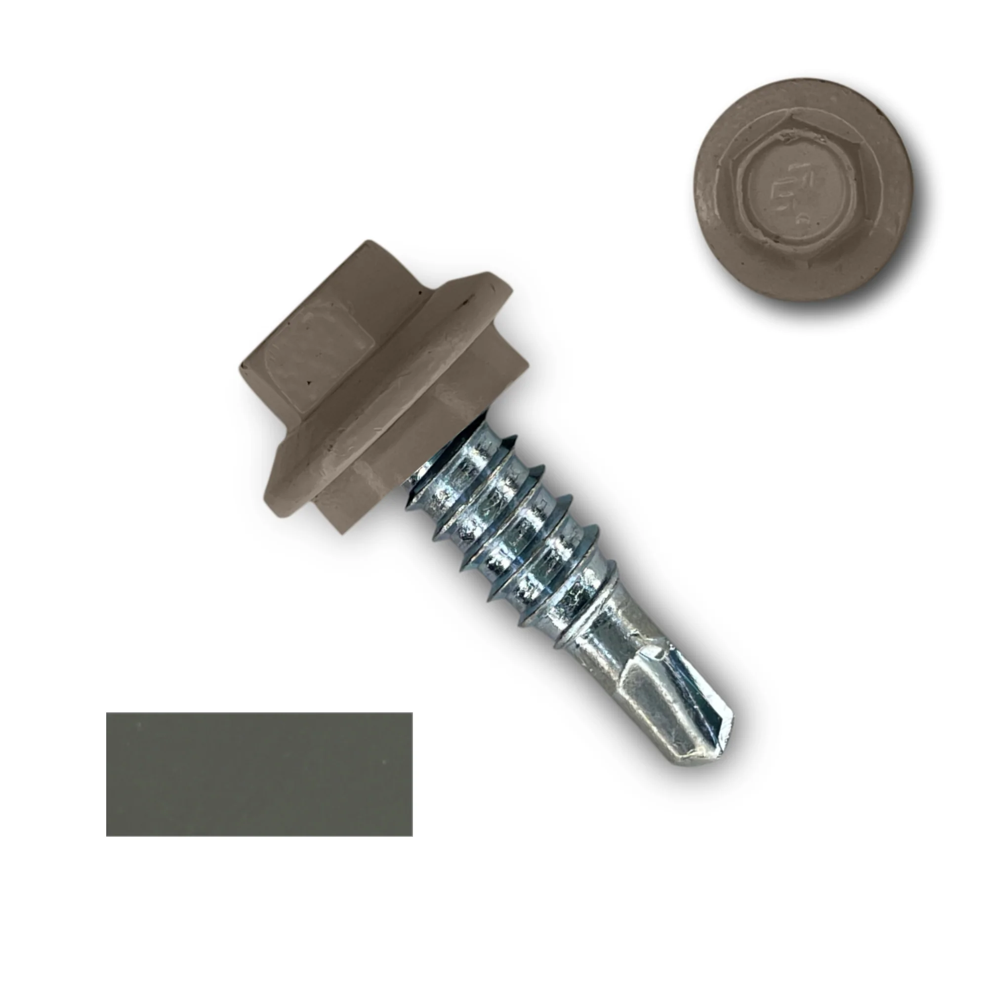 #14 x 7/8" Stitch Lap Metal Building Screws - Image 7