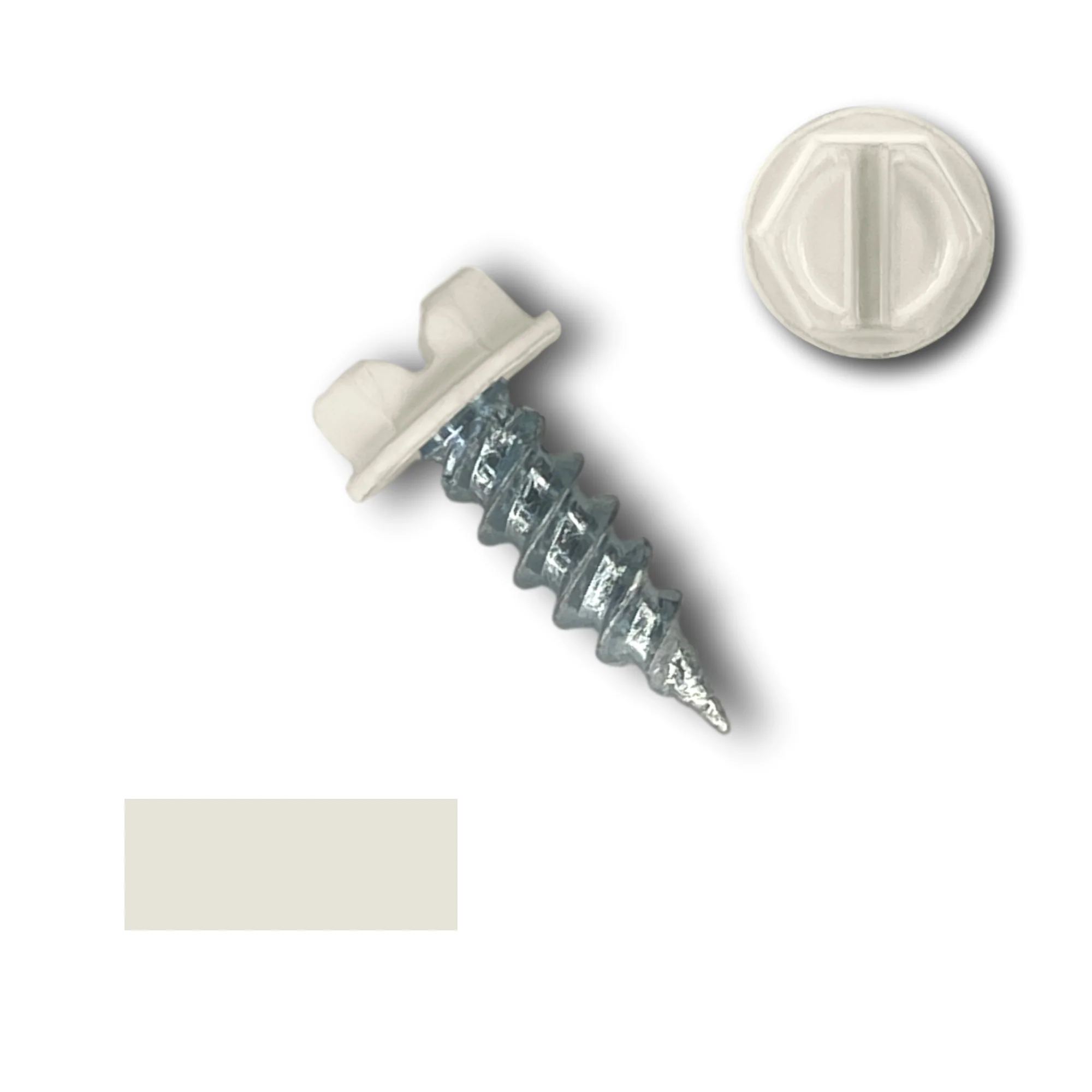 #8 x 1/2" Gutter Downspout and Sheet Metal Screws - Image 4
