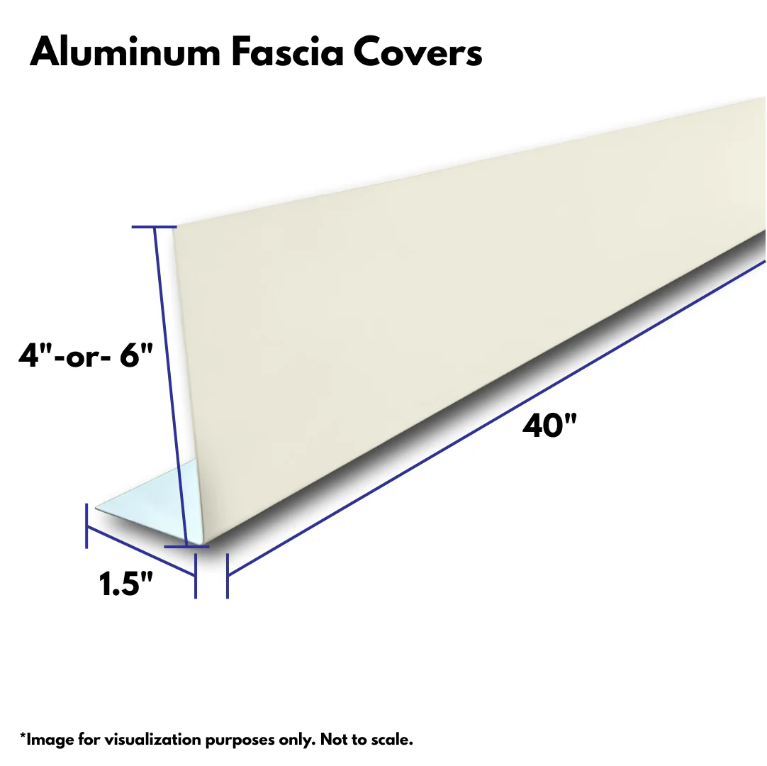 Aluminum Fascia Covers - Smooth Finish - Image 3