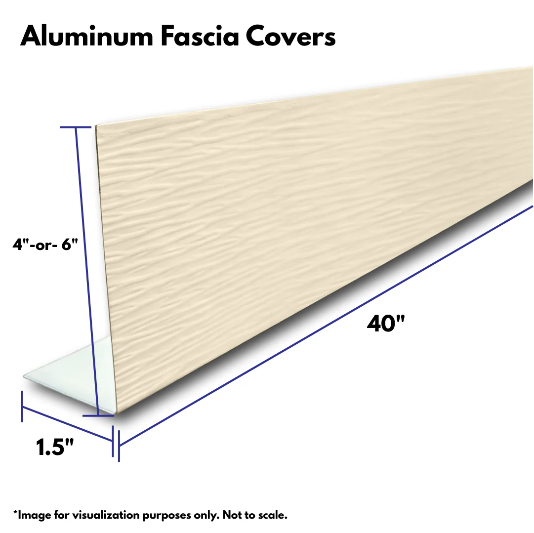 Aluminum Fascia Covers - Woodgrain Finish - Image 3