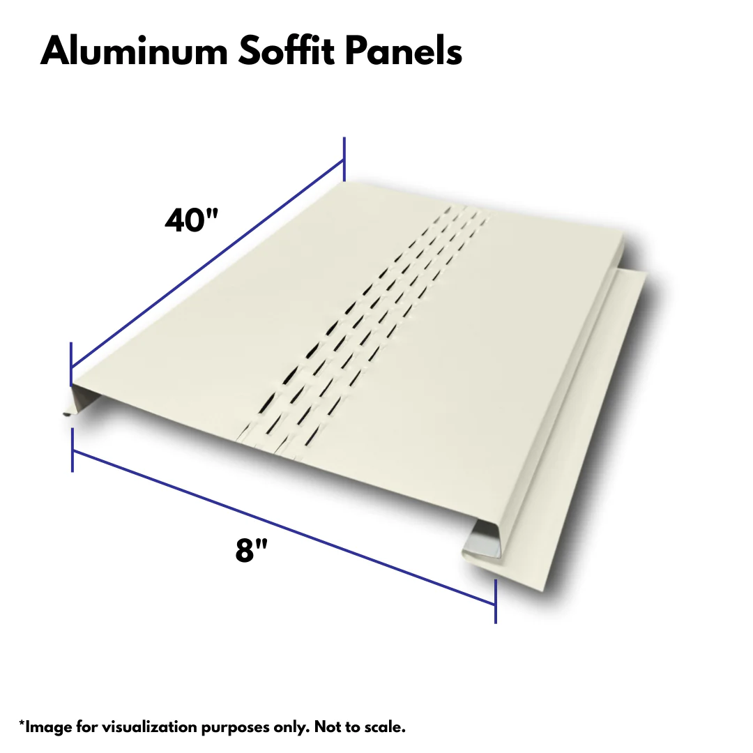 Aluminum Soffit Panels - Smooth Finish - Image 3