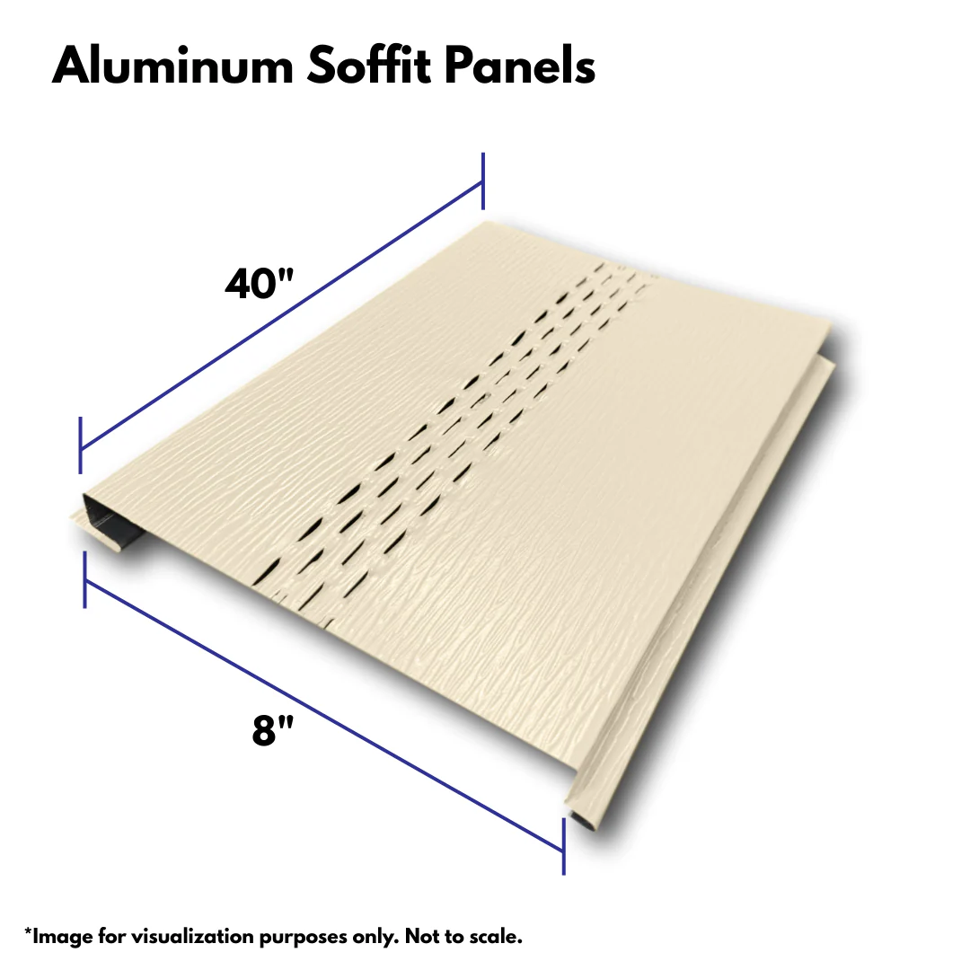 Aluminum Soffit Panels - Woodgrain Finish - Image 3