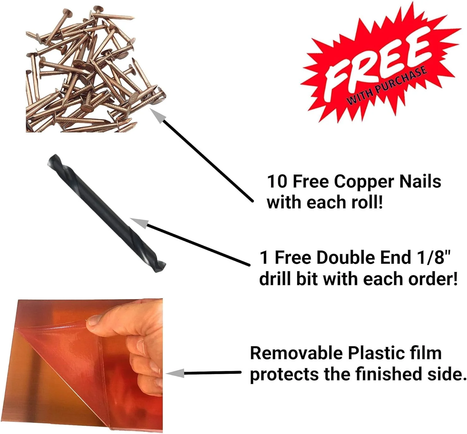 16 & 20 Ounce Copper Flashing Rolls - Image 5