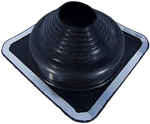 Dektite Black EPDM Square Base  - Metal Roofing Pipe Flashing Boots - Image 7