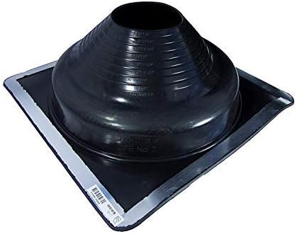 Dektite Black EPDM Square Base  - Metal Roofing Pipe Flashing Boots - Image 8