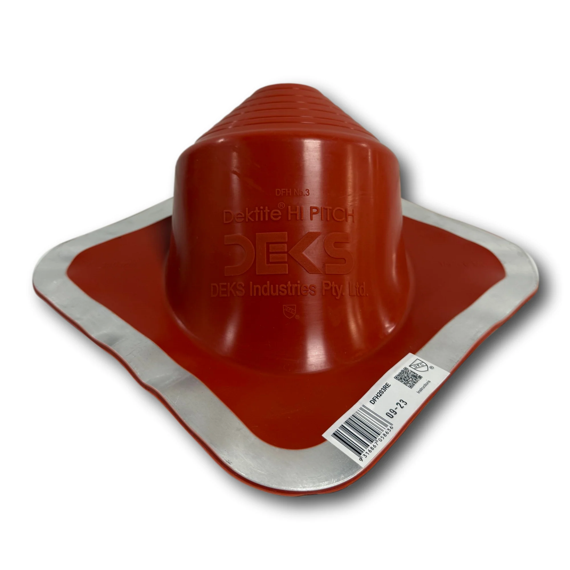 Dektite Extreme Angle Pipe Flashing Boots - Square Base - Image 4