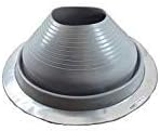 Dektite Gray EPDM Round Base  - Metal Roofing Pipe Flashing Boots - Image 10