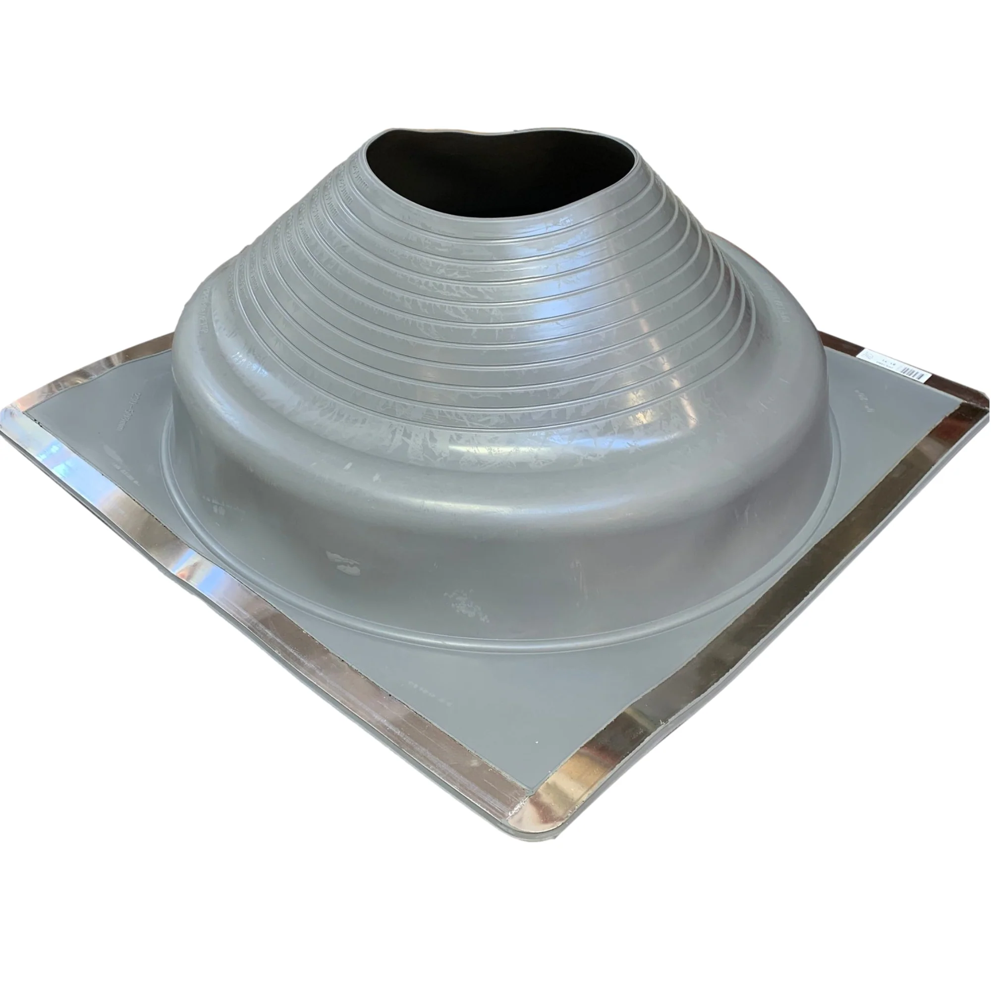 Dektite Gray EPDM Square Base - Metal Roofing Pipe Flashing Boots - Image 10