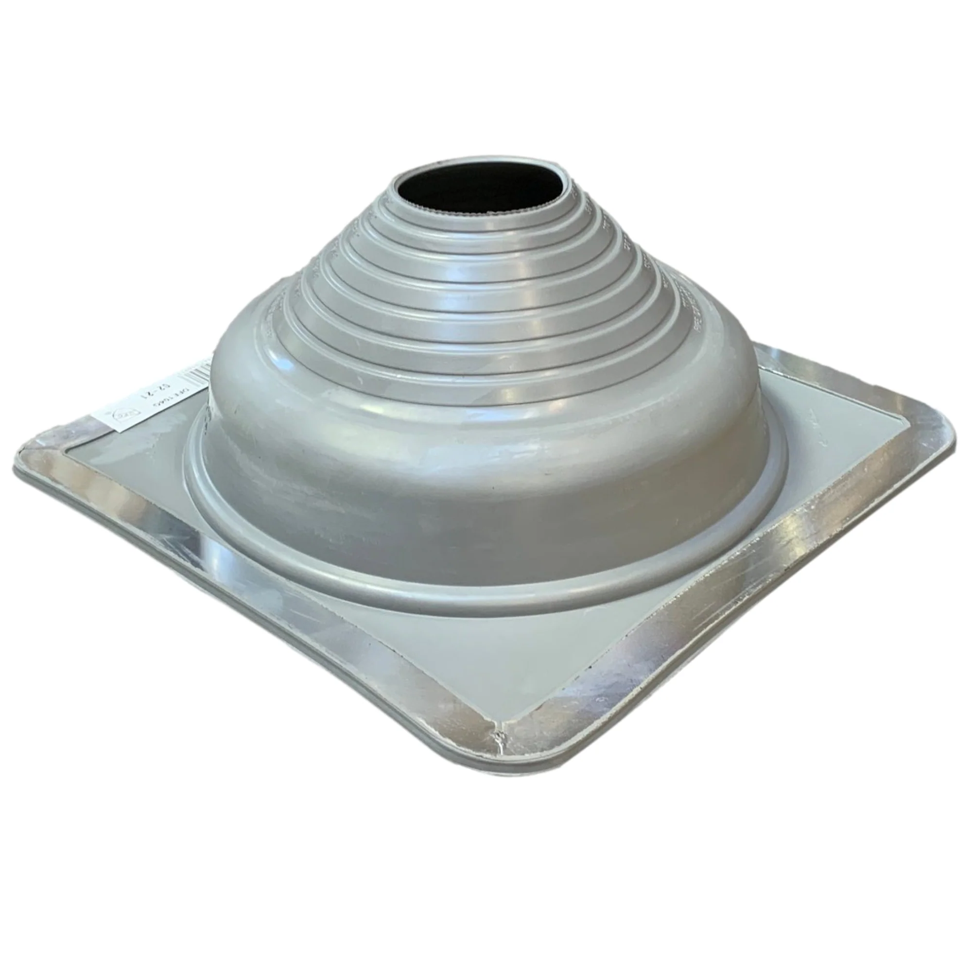 Dektite Gray EPDM Square Base - Metal Roofing Pipe Flashing Boots - Image 5