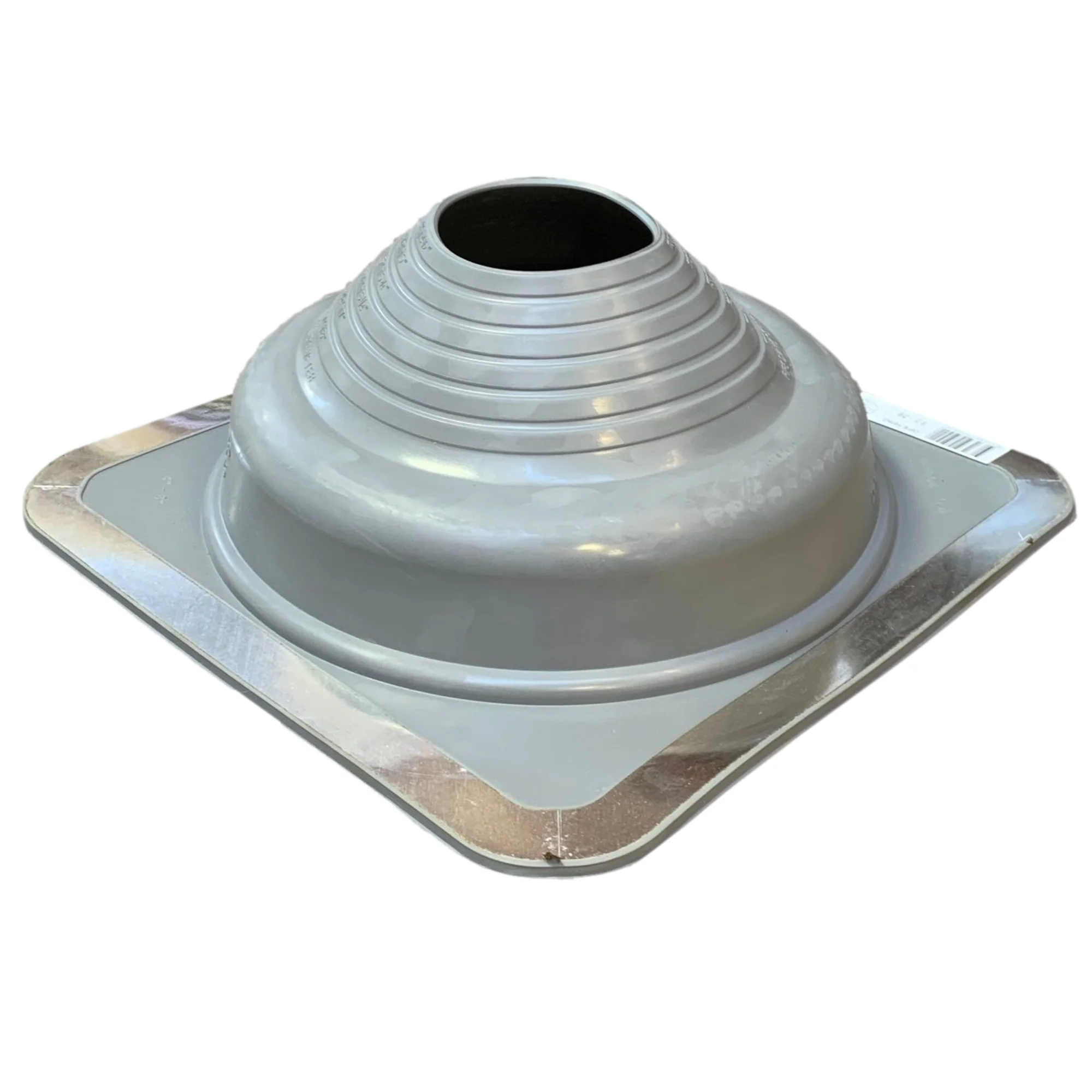 Dektite Gray EPDM Square Base - Metal Roofing Pipe Flashing Boots - Image 6