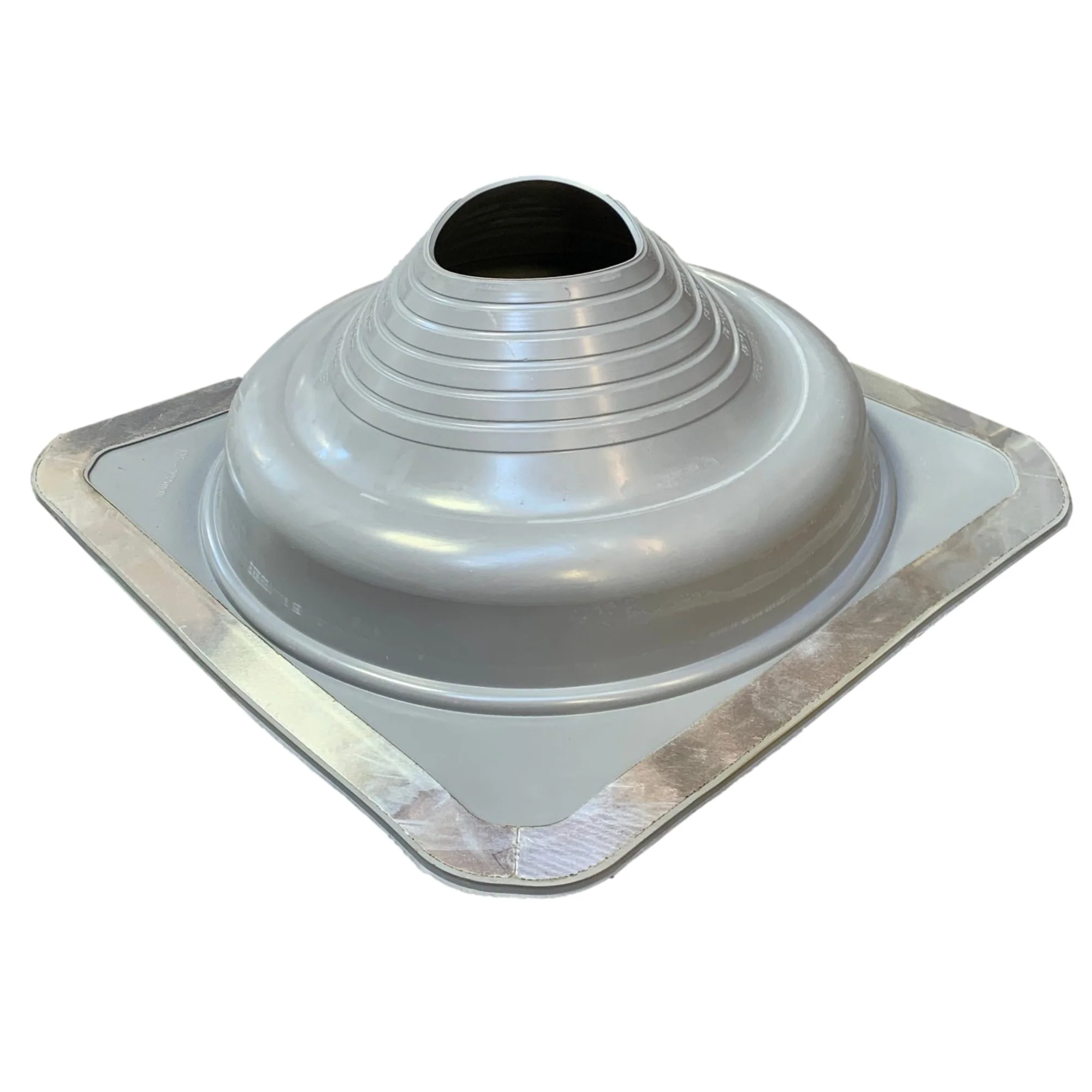 Dektite Gray EPDM Square Base - Metal Roofing Pipe Flashing Boots - Image 7