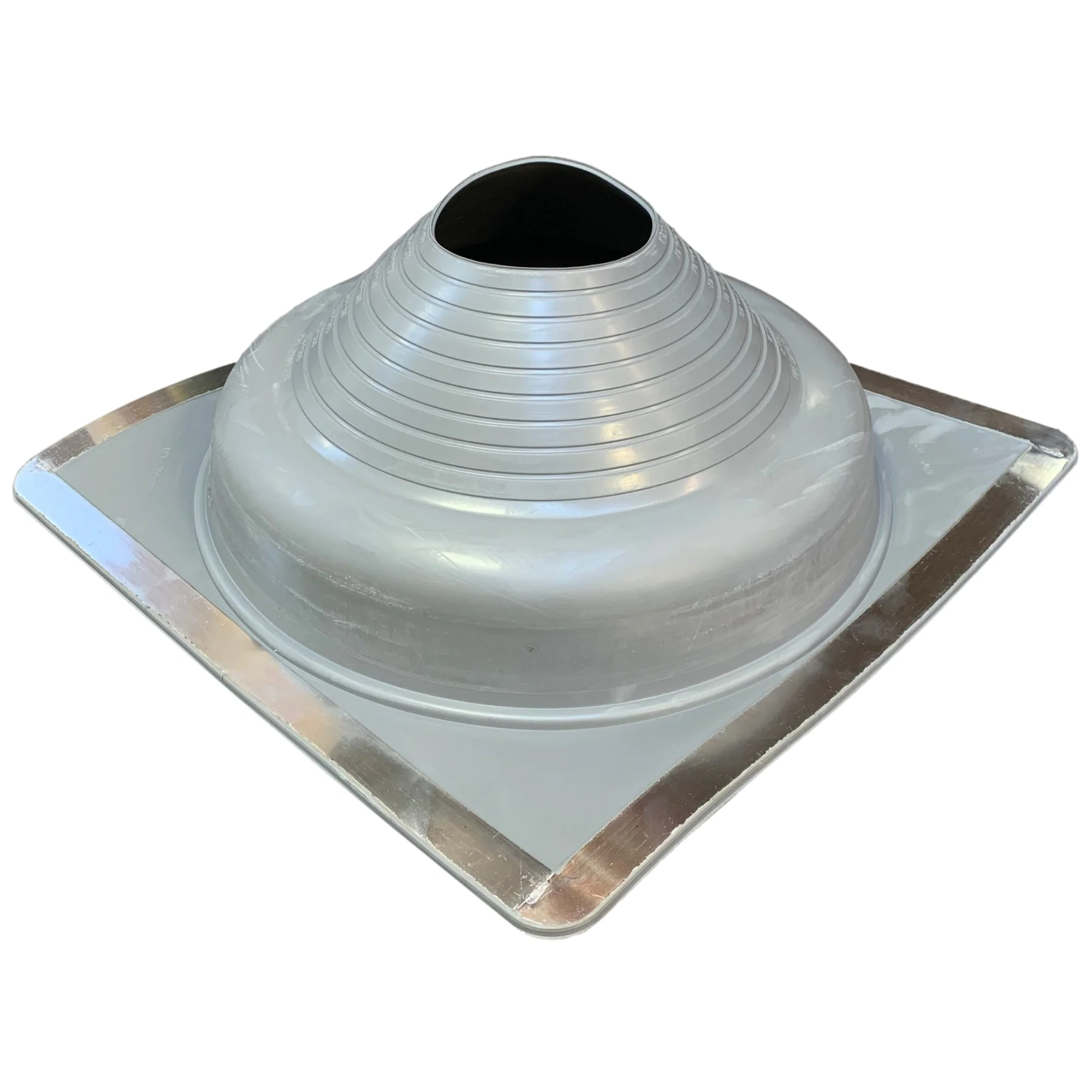 Dektite Gray EPDM Square Base - Metal Roofing Pipe Flashing Boots - Image 9
