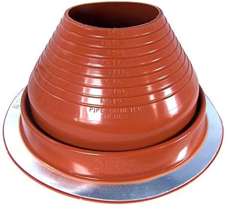 Dektite Round Base High Temperature Silicone - Metal Roofing Pipe Flashing Boots - Image 7