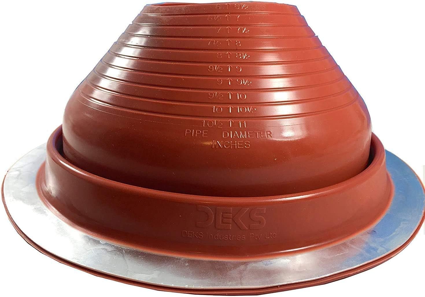 Dektite Round Base High Temperature Silicone - Metal Roofing Pipe Flashing Boots - Image 8