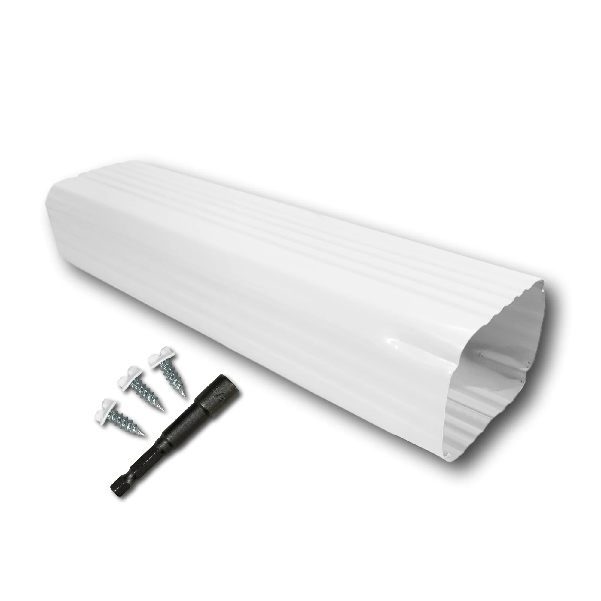 Gutter Downspout Extensions - Painted Aluminum - Image 4