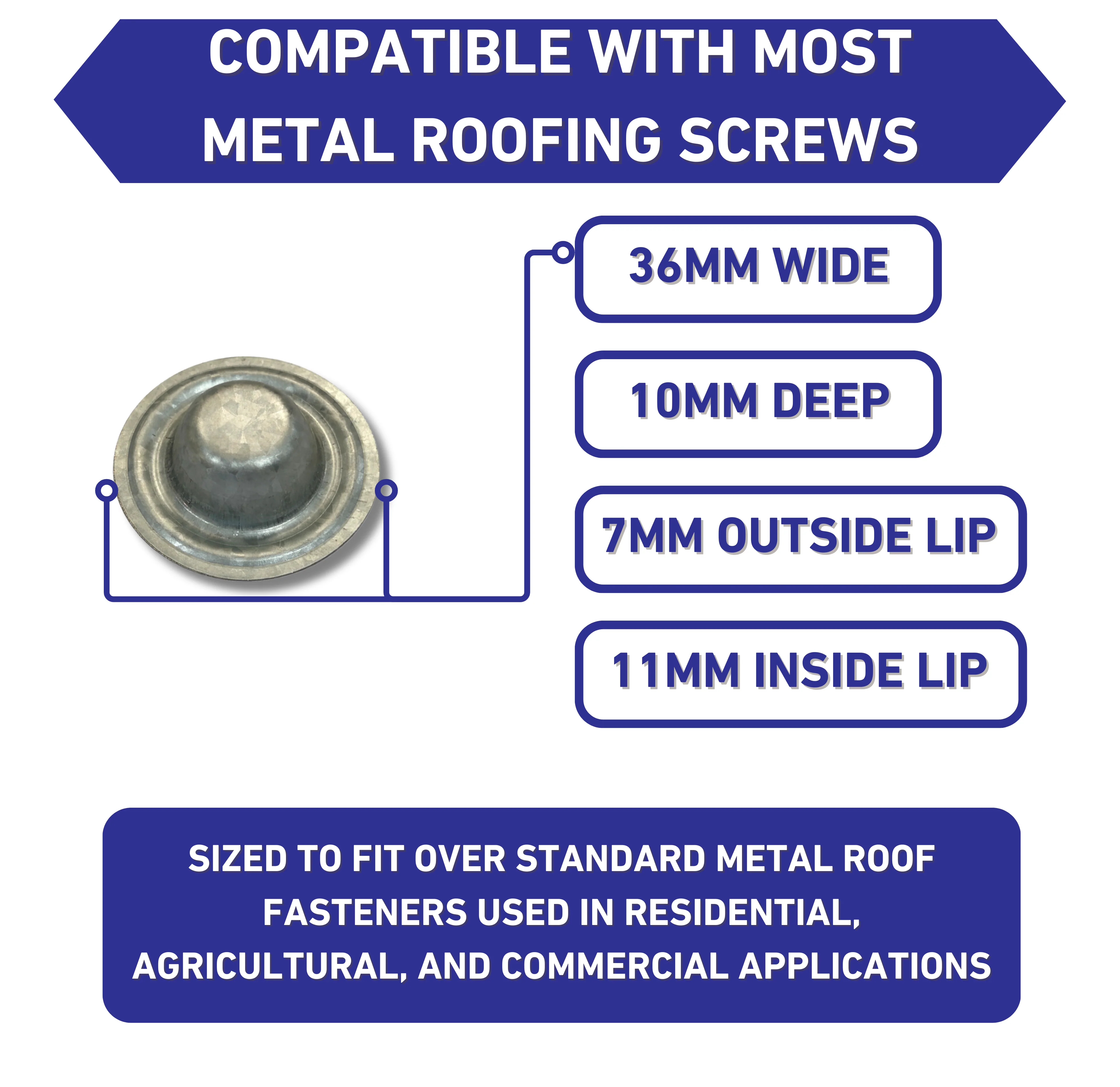 Screw Caps - Seals Over Existing Screws - Image 6
