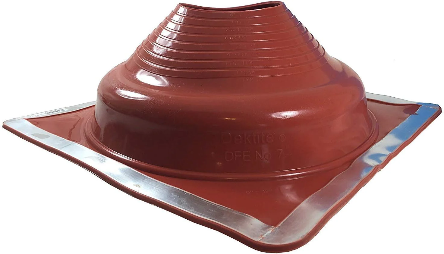 Dektite Square Base High Temperature Silicone - Metal Roofing Pipe Flashing Boots - Image 8